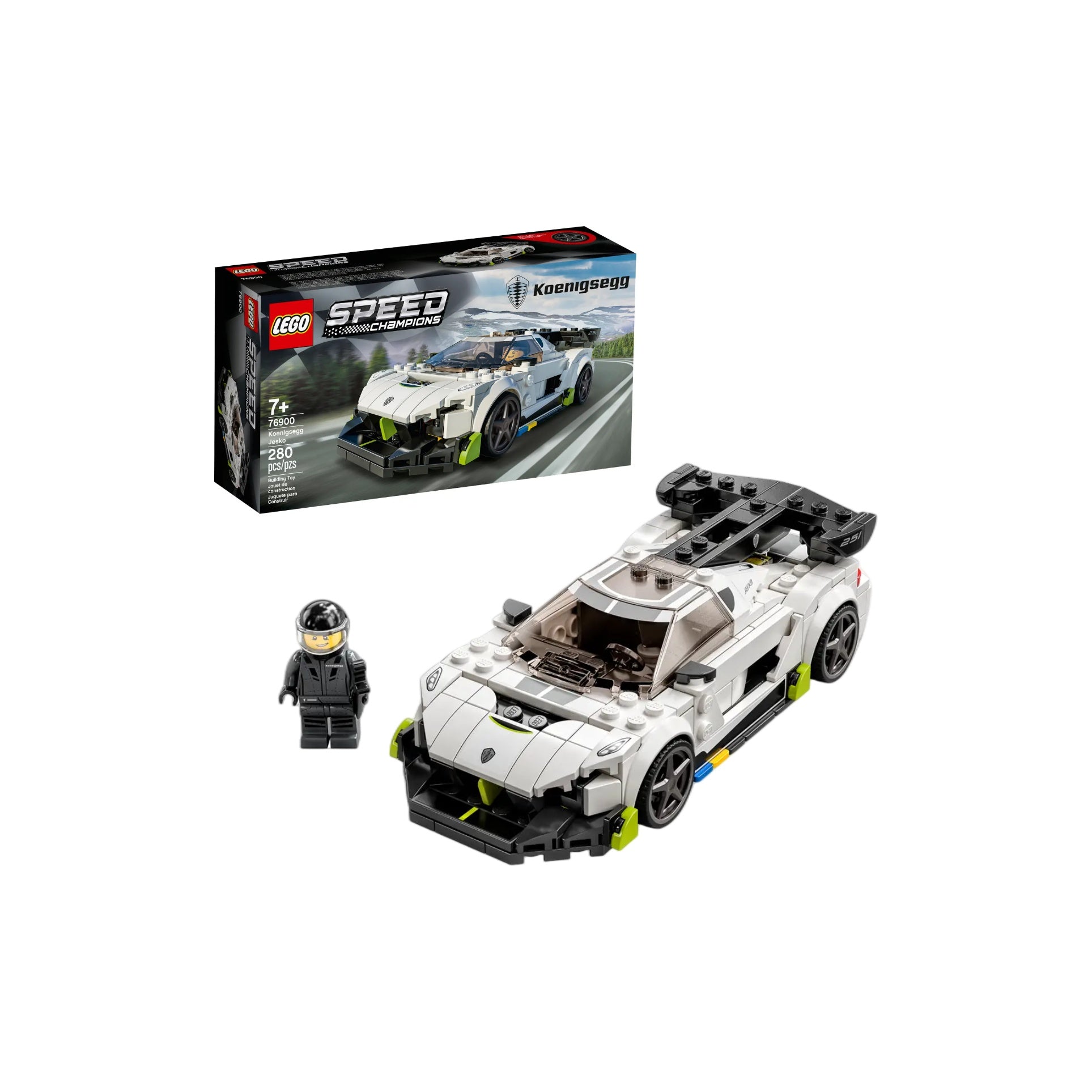 Конструктор LEGO "Super Racing: Koenigsegg" (76900) - Boxette Shop